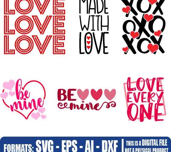 Valentine’s Day pack 10