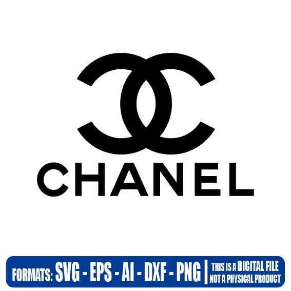 Chanel design logo fashion - svg, dxf, eps, ai, cricut, silhouette, plotter, vinyl, decal, sticker, vintage, retro, tshirt