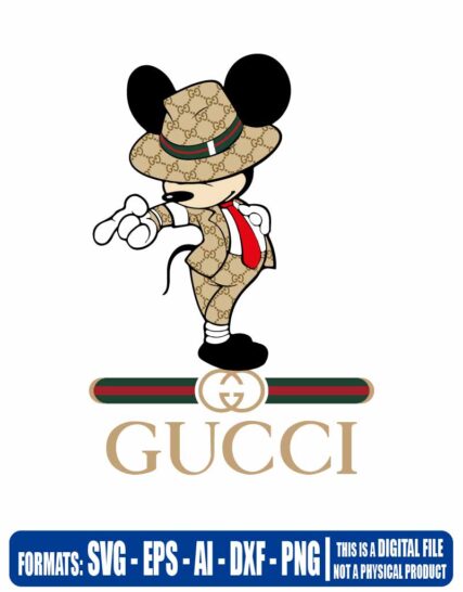 Gucci mickey michael jackson, disney, Multipurpose, svg, cut, dxf, eps, ai, cricut, silhouette, plotter, vinyl, decal, sticker, wall decor, tshirt, Cricut Cutting Machine