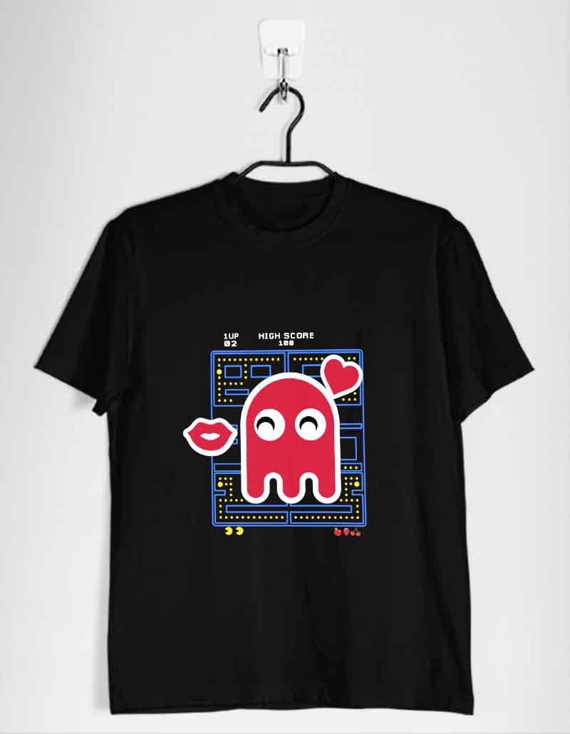 Pacman ghost love, nintendo, videogame, game, classic, retro, Multipurpose, svg, cut, dxf, eps, ai, cricut, silhouette, plotter, vinyl, decal, sticker, wall decor, tshirt, Cricut Cutting Machine