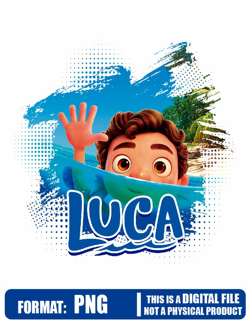 Luca grunge disney, High Resolution, PNG, clip art, sublimation, instant download, High Resolution, printable, t-shirt shirt file art, print art