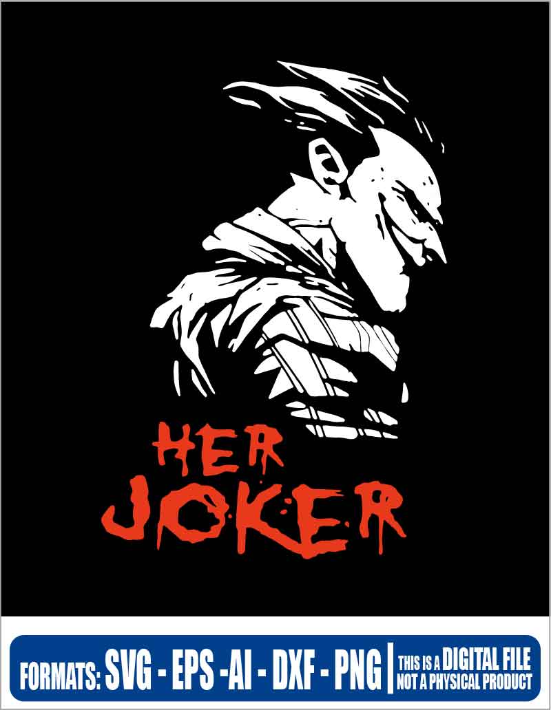 Batman Her joker, batman, comic, svg, cricut, eps, svg, pdf, png, file cut, t-shirt, file art, Multipurpose, svg, cut, dxf, eps, ai, cricut, 14 de febrerosilhouette, plotter, vinyl, decal, sticker, wall decor, tshirt, Cricut Cutting Machine, Scalable Vector Graphics