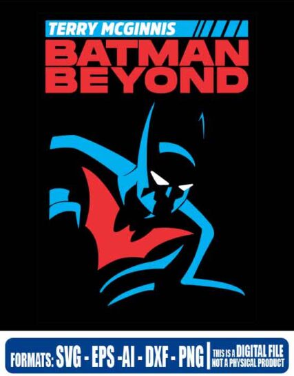 Batman beyond terry, comic, joker, svg, cricut, eps, svg, pdf, png, file cut, t-shirt, file art, Multipurpose, svg, cut, dxf, eps, ai, cricut, silhouette, plotter, vinyl, decal, sticker, wall decor, tshirt, Cricut Cutting Machine, Scalable Vector Graphics