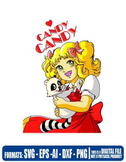 Candy Candy, candy, svg, cricut, eps, svg, pdf, png, file cut, t-shirt, file art, Multipurpose, svg, cut, dxf, eps, ai, cricut, silhouette, plotter, vinyl, decal, sticker, wall decor, tshirt, Cricut Cutting Machine, Scalable Vector Graphics