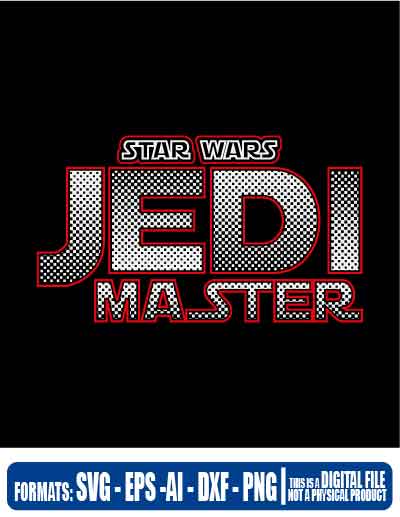 Star wars Jedi Master, star wars, jedi, svg, cricut, eps, svg, pdf, png, file cut, t-shirt, file art, Multipurpose, svg, cut, dxf, eps, ai, cricut, silhouette, plotter, vinyl, decal, sticker, wall decor, tshirt, Cricut Cutting Machine, Scalable Vector Graphics