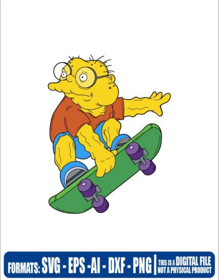 The simpsons hans bart, svg, cricut, eps, svg, pdf, png, file cut, t-shirt, file art, Multipurpose, svg, cut, dxf, eps, ai, cricut, silhouette, plotter, vinyl, decal, sticker, wall decor, tshirt, Cricut Cutting Machine, Scalable Vector Graphics, homer, homero