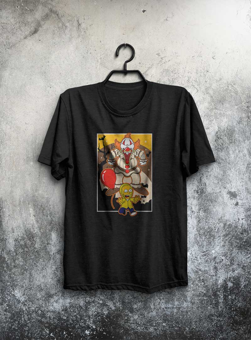 The simpson Halloween krusty and bart running it, The simpsons Halloween, it, bart, svg, cricut, eps, svg, pdf, png, file cut, t-shirt, file art, Multipurpose, svg, cut, dxf, eps, ai, cricut, silhouette, plotter, vinyl, decal, sticker, wall decor, tshirt, Cricut Cutting Machine, Scalable Vector Graphics