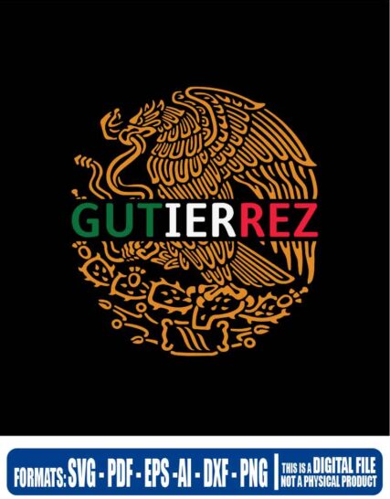 Escudo apellido mexico, svg, cricut, eps, svg, pdf, png, file cut, t-shirt, file art, Multipurpose, svg, cut, dxf, eps, ai, cricut, silhouette, plotter, vinyl, decal, sticker, wall decor, tshirt, Cricut Cutting Machine, Scalable Vector Graphics