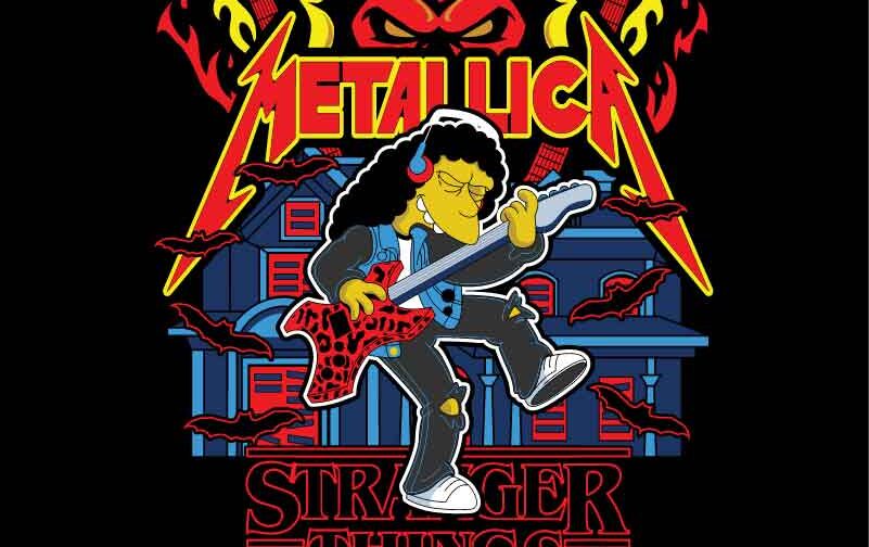 Stranger things otto metallica The simpsons, svg, cricut, eps, svg, pdf, png, file cut, t-shirt, file art, Multipurpose, svg, cut, dxf, eps, ai, cricut, silhouette, plotter, vinyl, decal, sticker, wall decor, tshirt, Cricut Cutting Machine, Scalable Vector Graphics