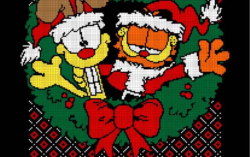 Ugly christmas sweater garfield and odie, svg, cricut, eps, svg, pdf, png, file cut, t-shirt, file art, Multipurpose, svg, cut, dxf, eps, ai, cricut, silhouette, plotter, vinyl, decal, sticker, wall decor, tshirt, Cricut Cutting Machine, Scalable Vector Graphics