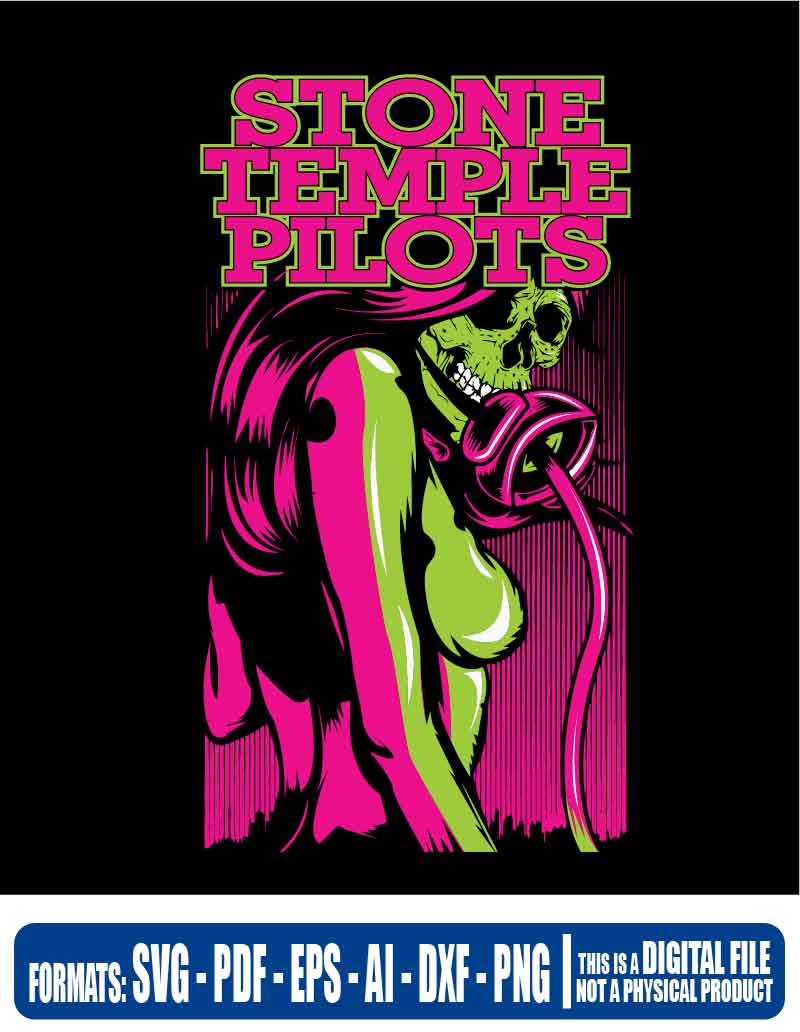 Stone temple pilots, rock, svg, cricut, eps, svg, pdf, png, file cut, t-shirt, file art, Multipurpose, svg, cut, dxf, eps, ai, cricut, silhouette, plotter, vinyl, decal, sticker, wall decor, tshirt, Cricut Cutting Machine, Scalable Vector Graphics